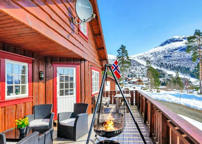 Koselig Familie Hytte Hydla Stryn Skisenter